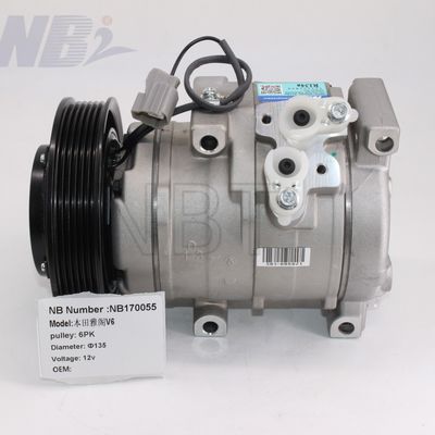 Хорошая цена. Компрессор 12В переменного тока для Honda Accord V6 3,0L система кондиционирования воздуха с 24В напряжением 38810-RCA-A01 38810RCAA01 онлайн