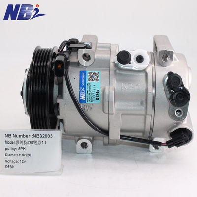 Хорошая цена. 977011R900 Auto Aircon 12V AC Compressor for Hyundai Accent for KIA RIO 5PK Car Compresor 97701C7000 97701-1R900 P30013-4111 онлайн