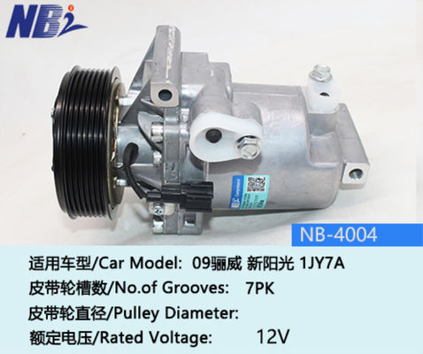 10S11 12V 7PK 115mm Автомобильный компрессор 92600-1JY7A B926001JY7A Для Nissan TIIDA 1.6 09-11