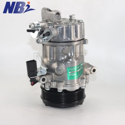 Компрессор переменного тока SD6V12 для VW Polo Derby Vento SKODA Fabia Rapid 14339N 6RF820803A 6RF820803B 6RF820803 6R0820803A 6R0820803B 12 В