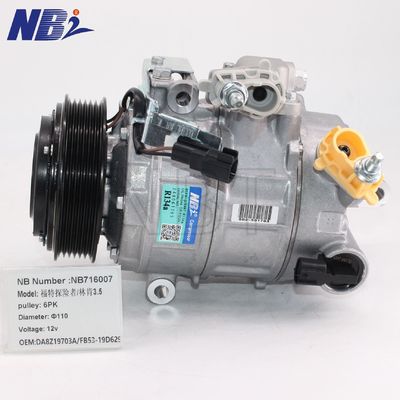 100% протестированный Ford Explorer Sport Auto AC компрессор 3.5L Turbo DA8Z19703A/FB53-19D629 6PK 12
