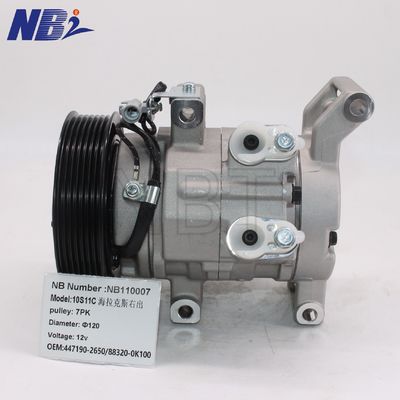 Компрессоры воздуха Hailax Right Out FAW 10s11c 7 PK12VOEM 447190-2650/88320-0K100 Используемое состояние 12В напряжение