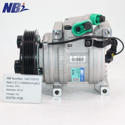 Хорошая цена. F500-CPAAA-02 97701-1Y000 HS09 Auto AC Compressor for Hyundai I10 Kia Picanto AC Pump F500CPAAA02 977011Y000 онлайн